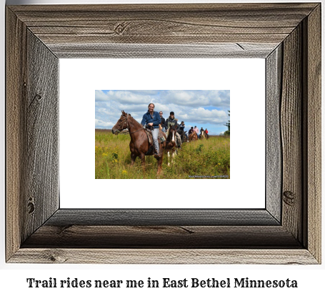 trail rides near me in East Bethel, Minnesota